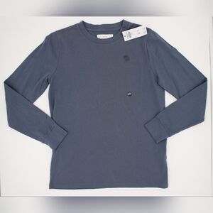 Abercrombie Kids A&F Essentials Blue Long Sleeve T-Shirt 11/12